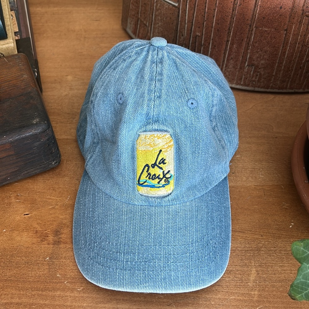 La Croix Blue Denim Baseball Cap